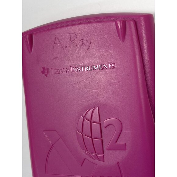 TEXAS INSTRUMENTS Pink Solar TI-30X IIS Scientific Calculator Tested WORKS - Picture 3 of 6